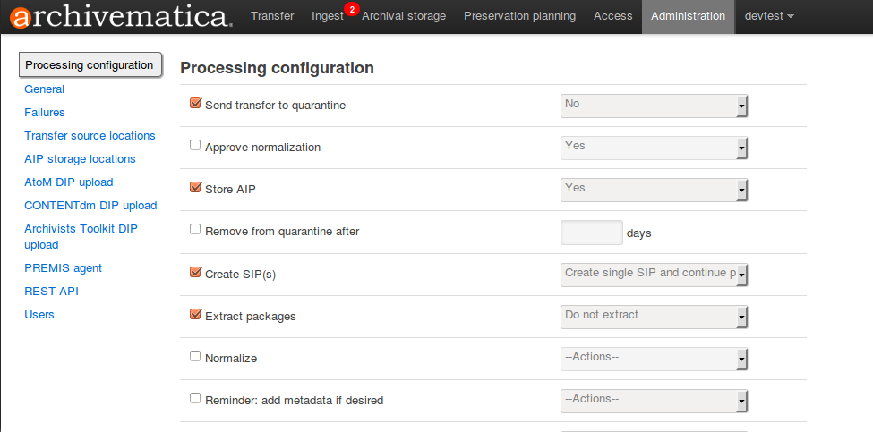 Deselecting Reminder in Processing Configuration settings.