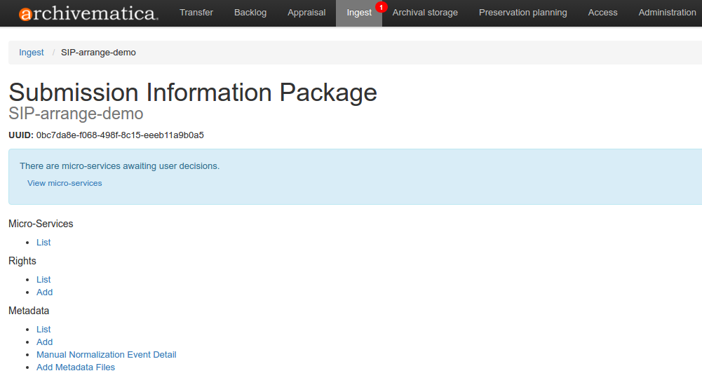 SIP information page